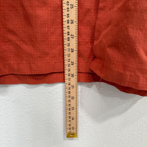 Age of Wisdom Mens Orange Textured Short Sleeve Button Up Shirt XL‎ - Picture 6 of 7